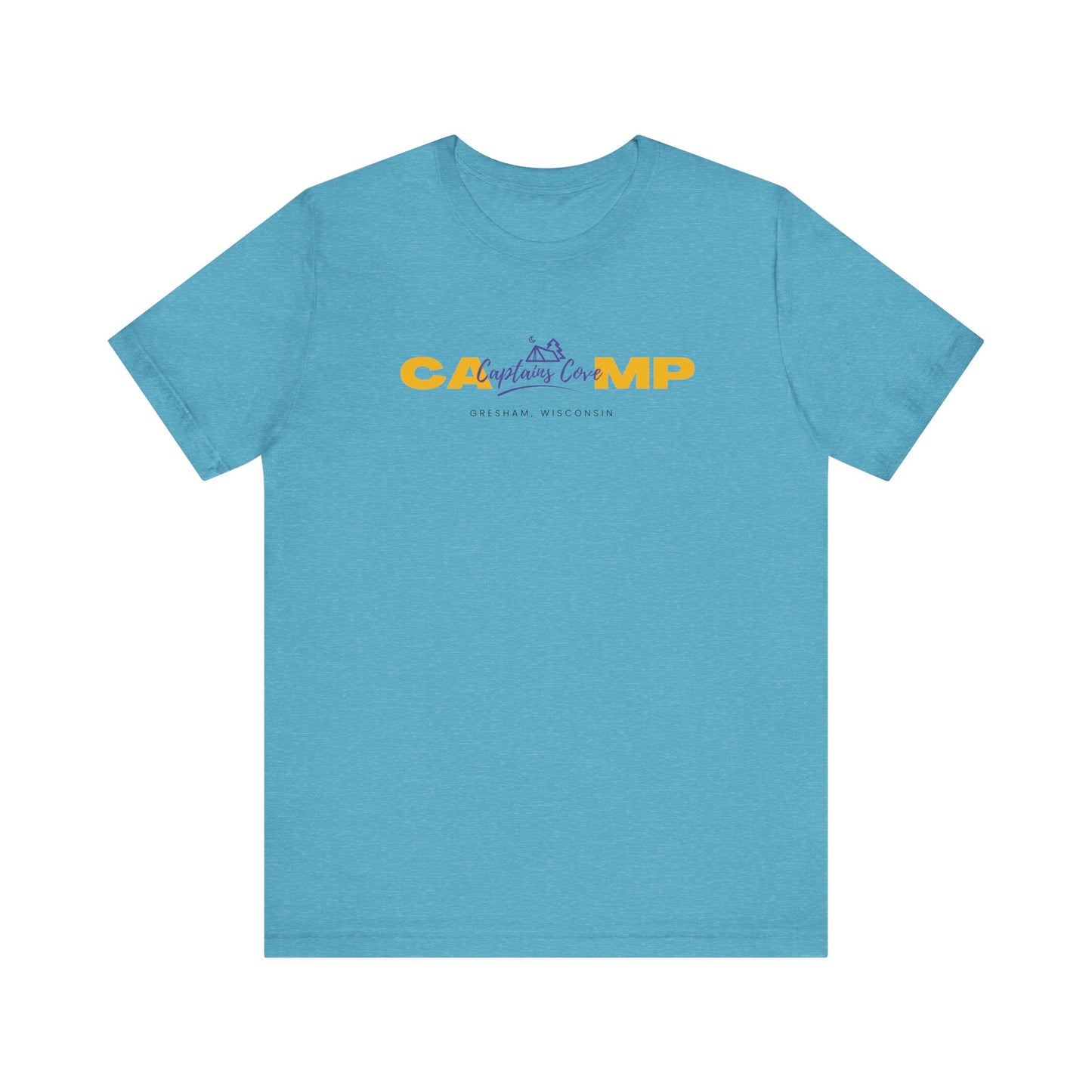 Yellow & Purple Logo - Unisex Jersey Short Sleeve Tee