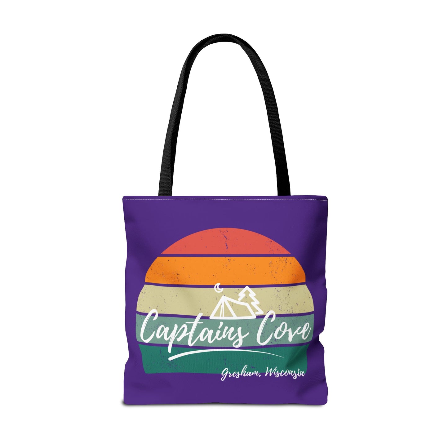 Purple Cove Tote Bag (AOP)