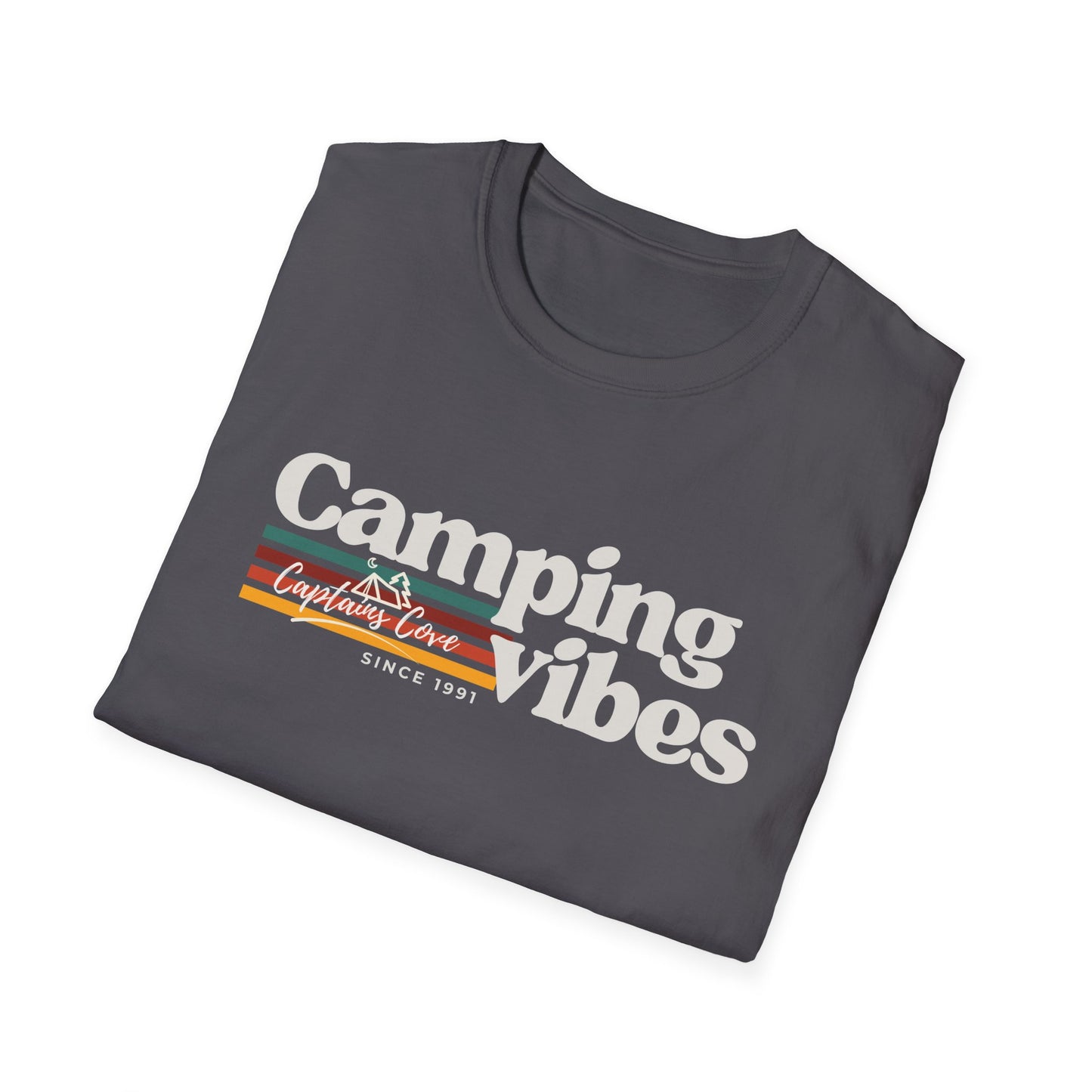Camping Vibes Unisex Softstyle T-Shirt