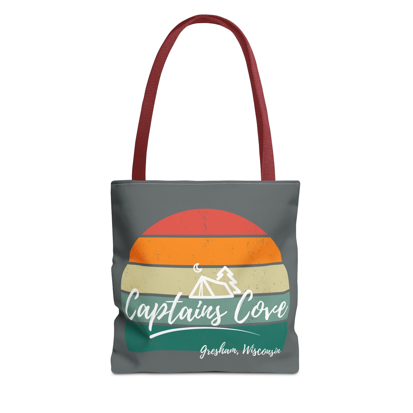 Gray Cove Tote Bag (AOP)