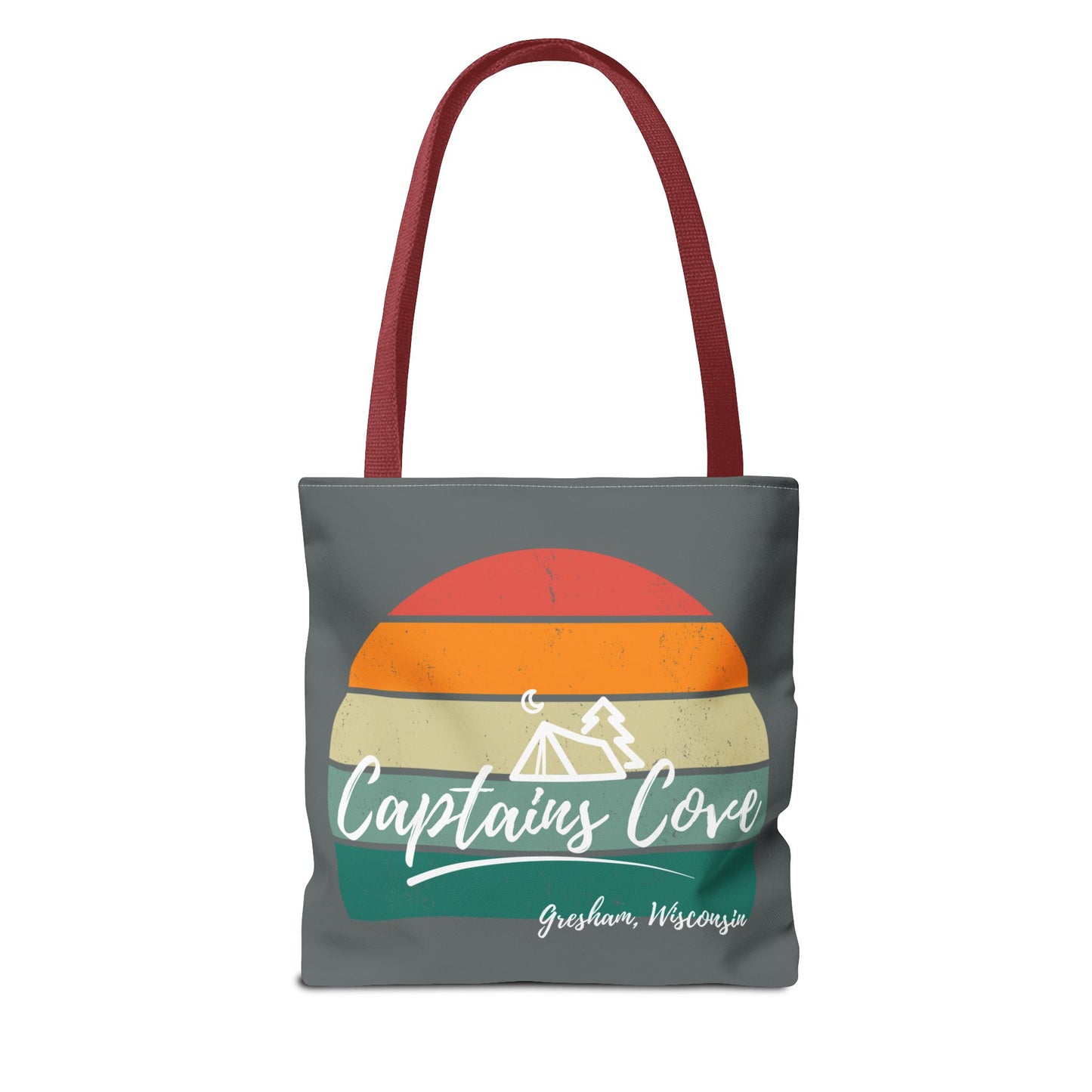 Gray Cove Tote Bag (AOP)