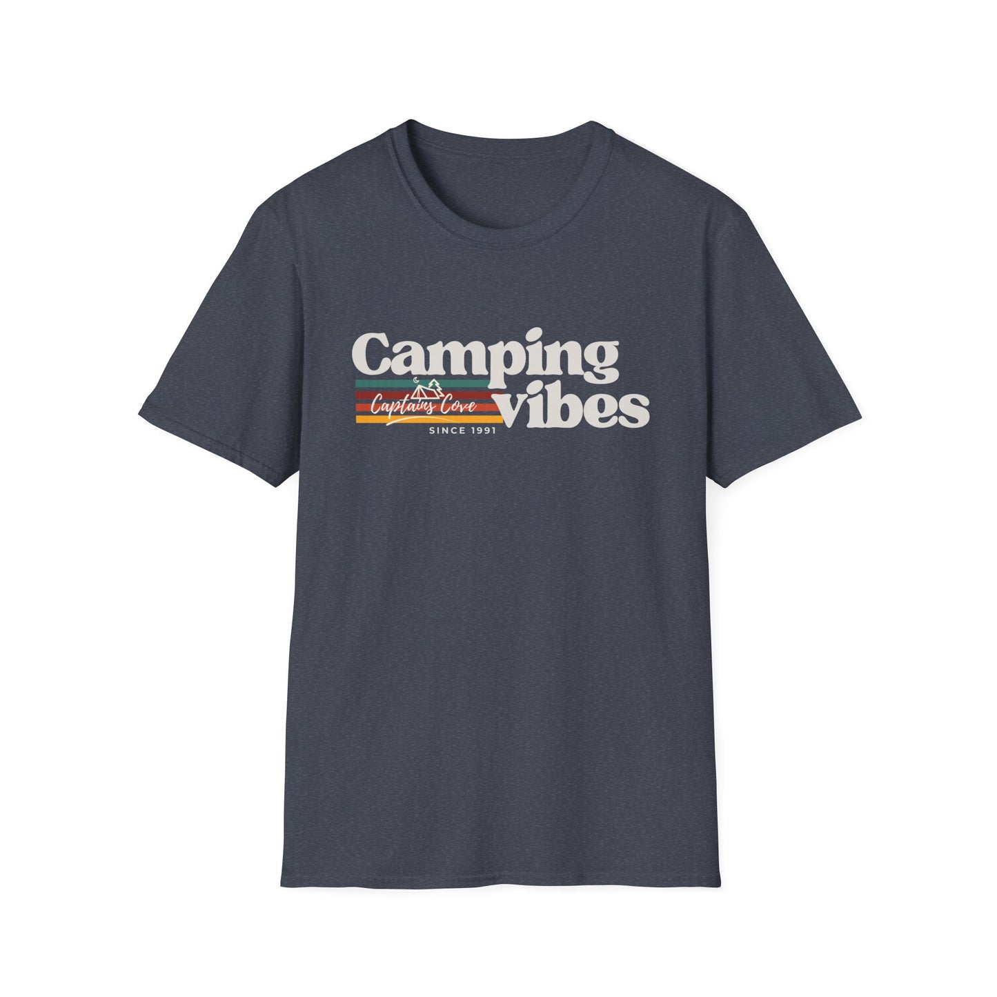 Camping Vibes Unisex Softstyle T-Shirt