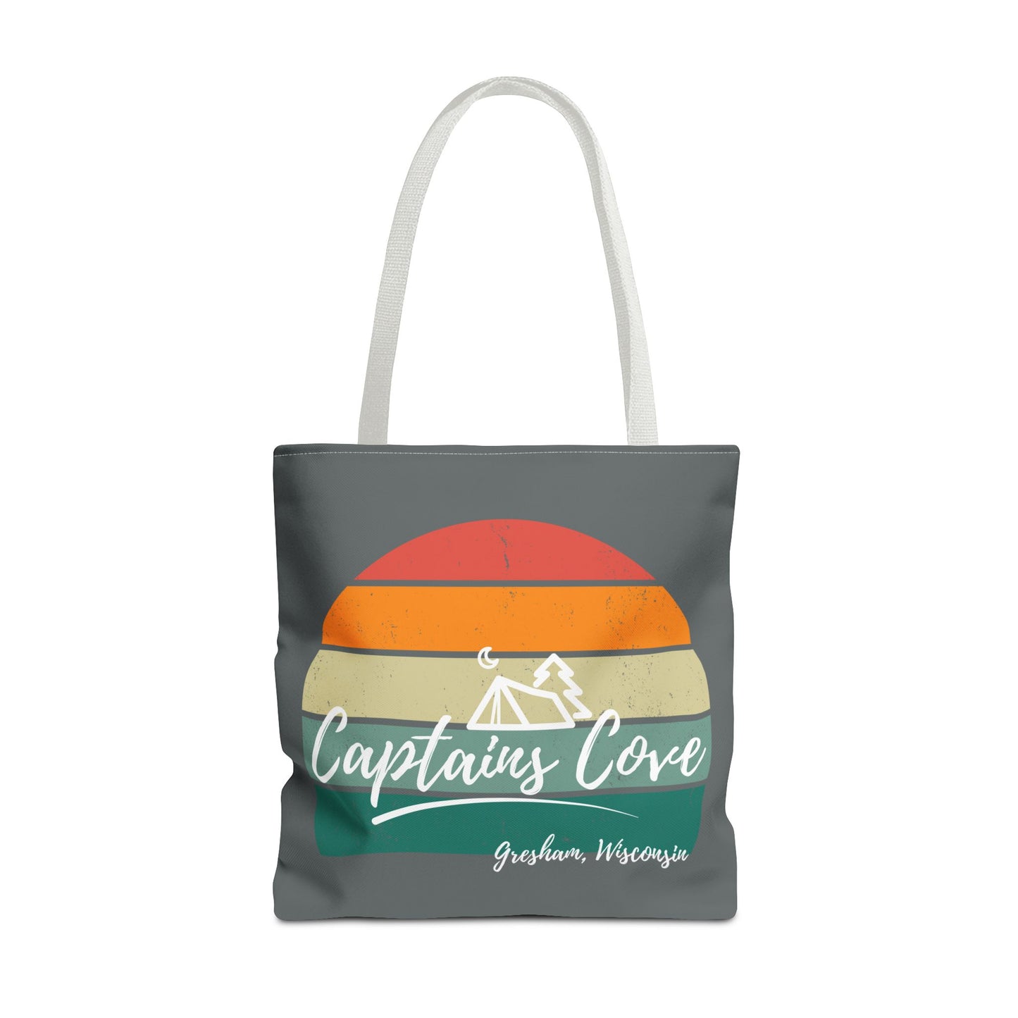 Gray Cove Tote Bag (AOP)