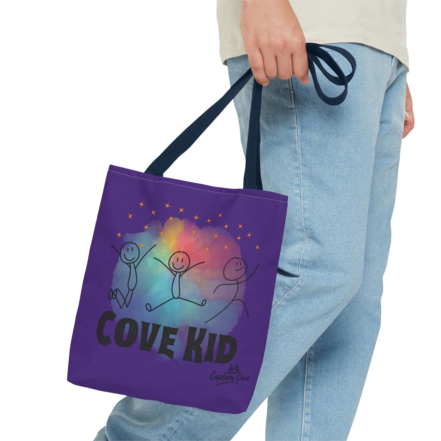 Purple Cove Kid Tote Bag (AOP)