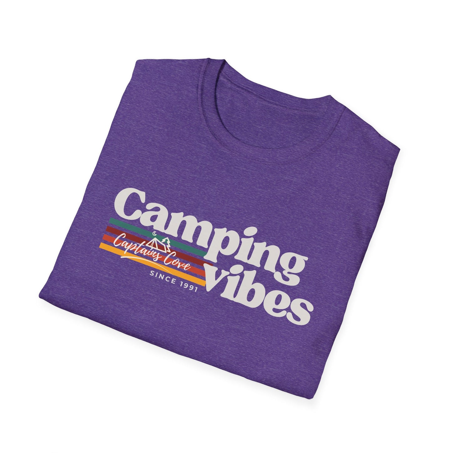 Camping Vibes Unisex Softstyle T-Shirt