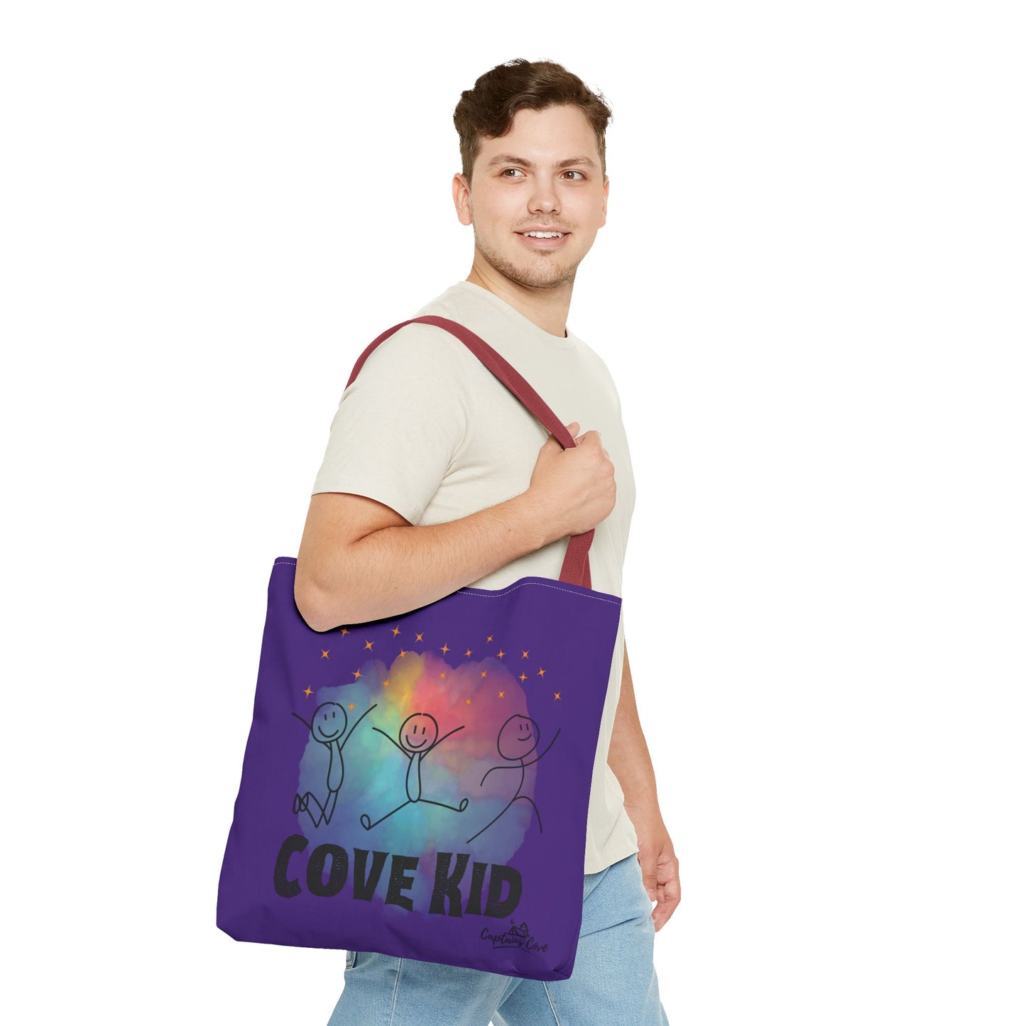 Purple Cove Kid Tote Bag (AOP)