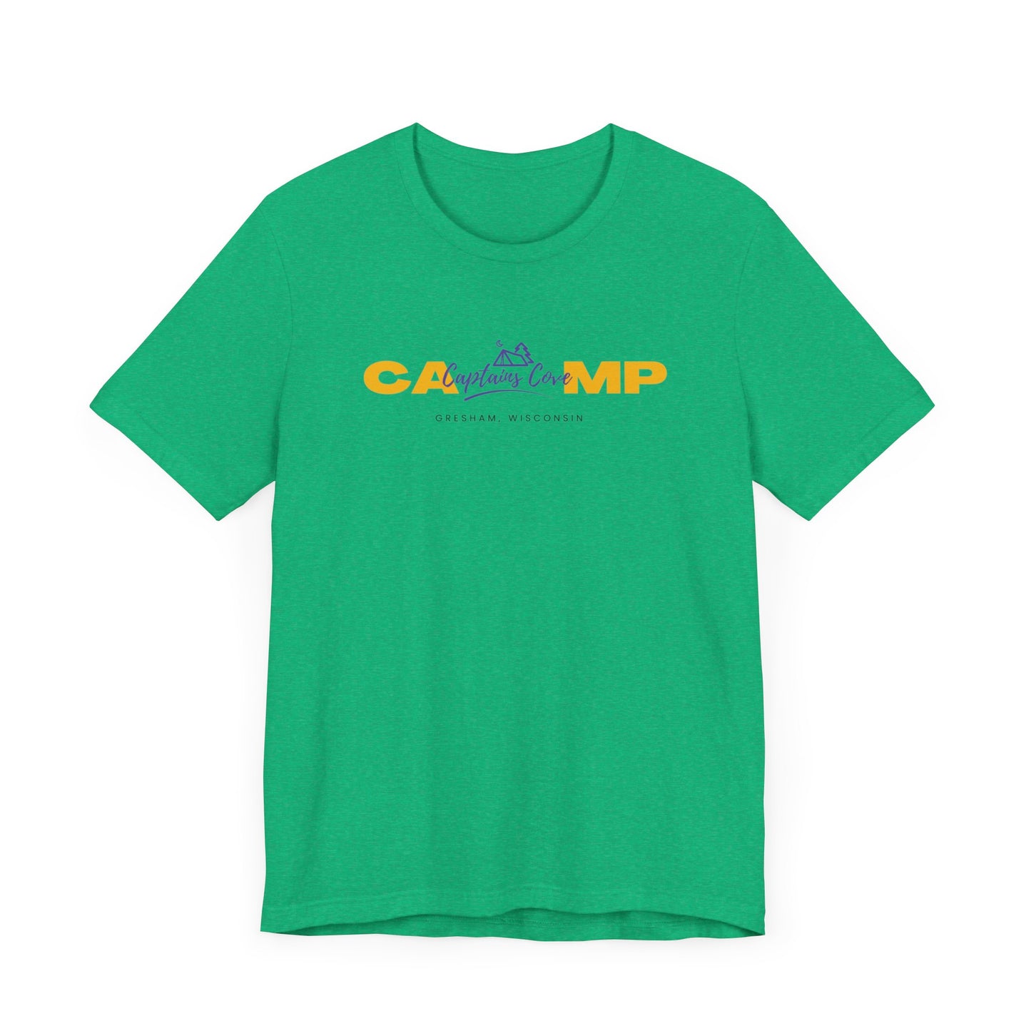 Yellow & Purple Logo - Unisex Jersey Short Sleeve Tee