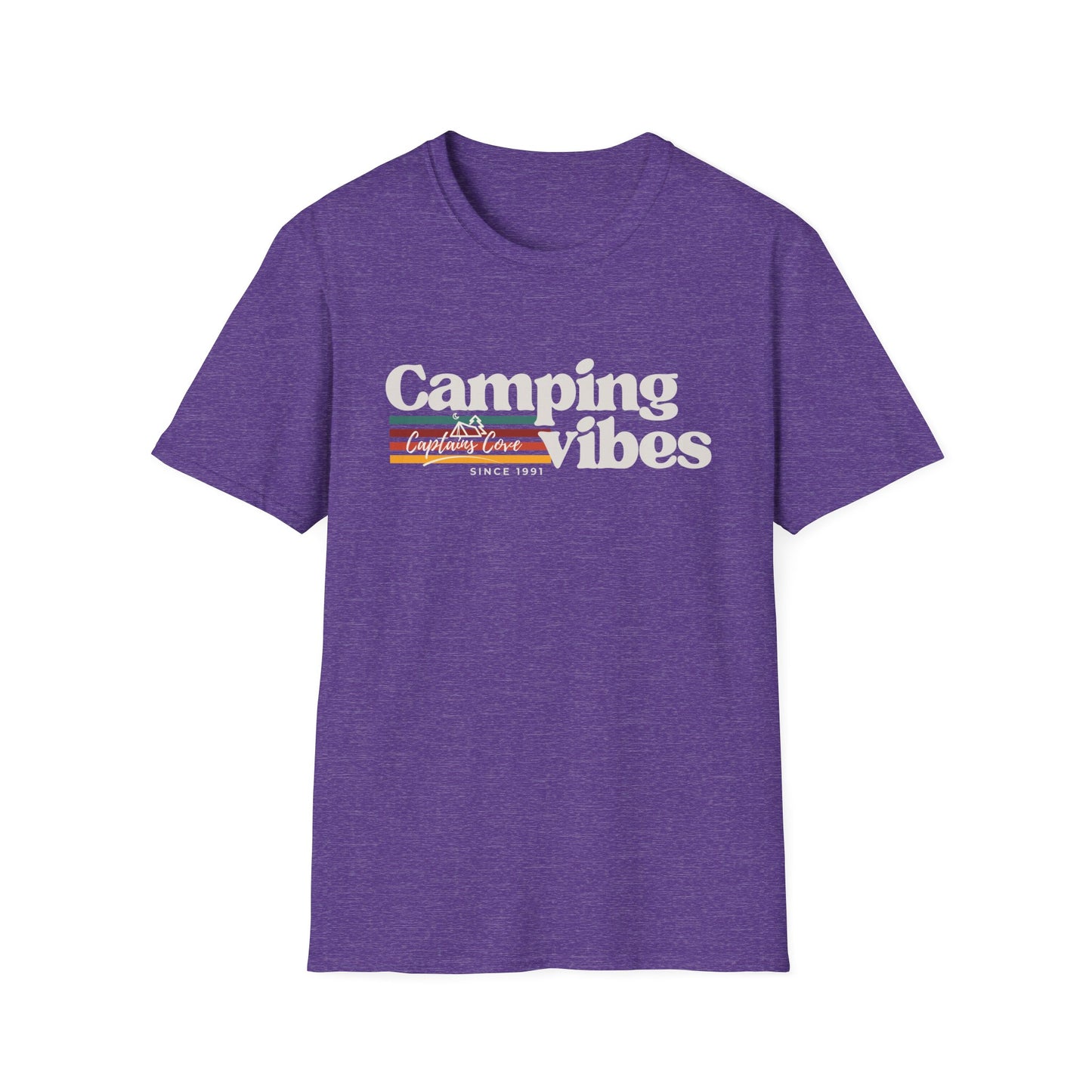Camping Vibes Unisex Softstyle T-Shirt