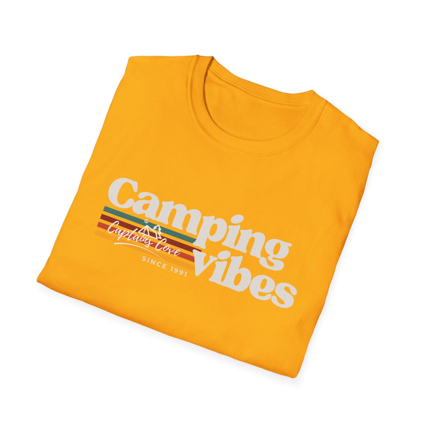 Camping Vibes Unisex Softstyle T-Shirt