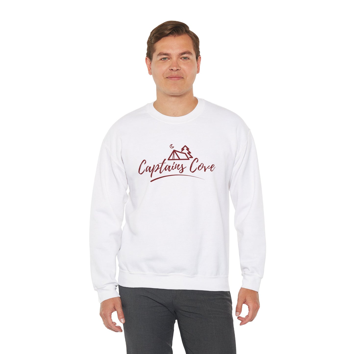 Classic Logo (Red) Unisex Heavy Blend™ Crewneck Sweatshirt