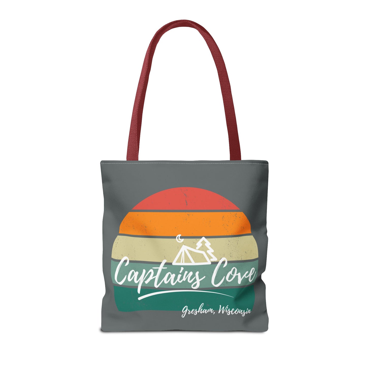 Gray Cove Tote Bag (AOP)