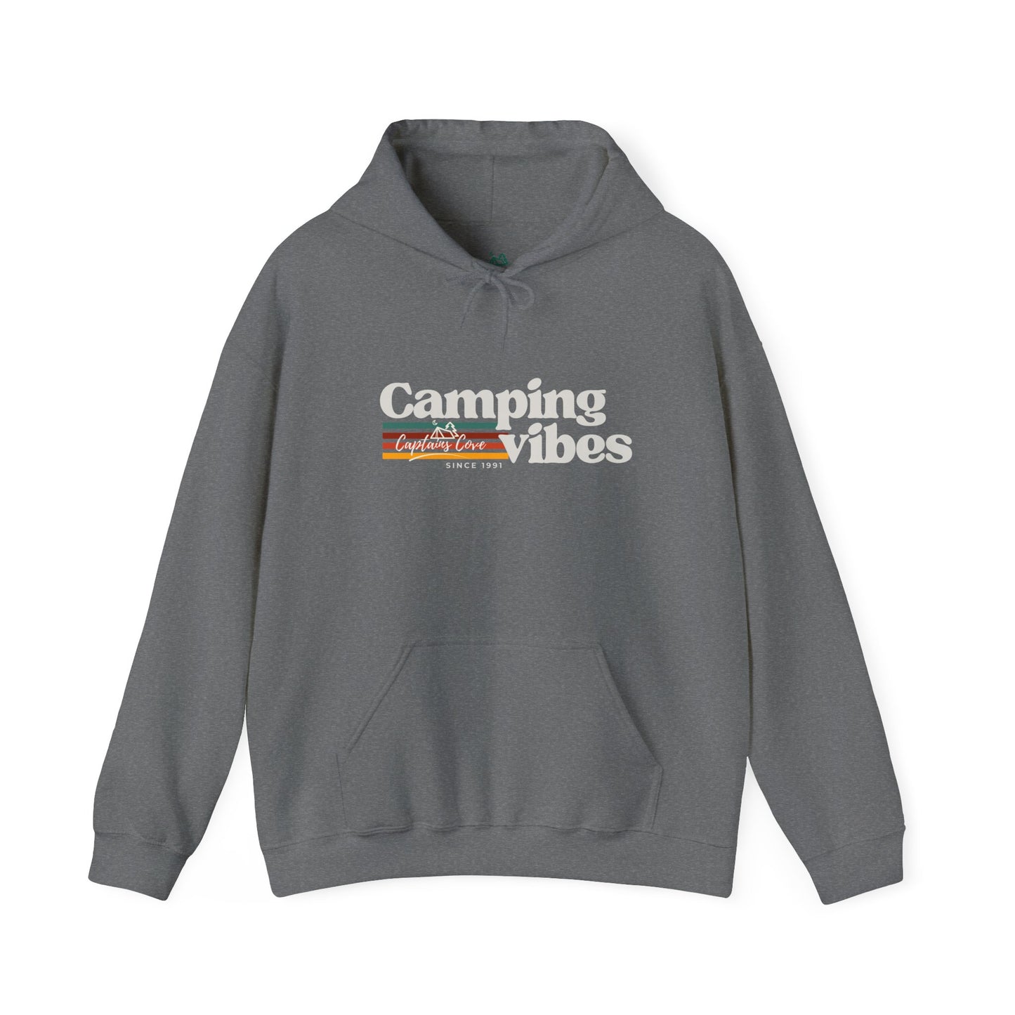 Camping Vibes Unisex Heavy Blend Hoodie - Cozy Nautical Sweatshirt