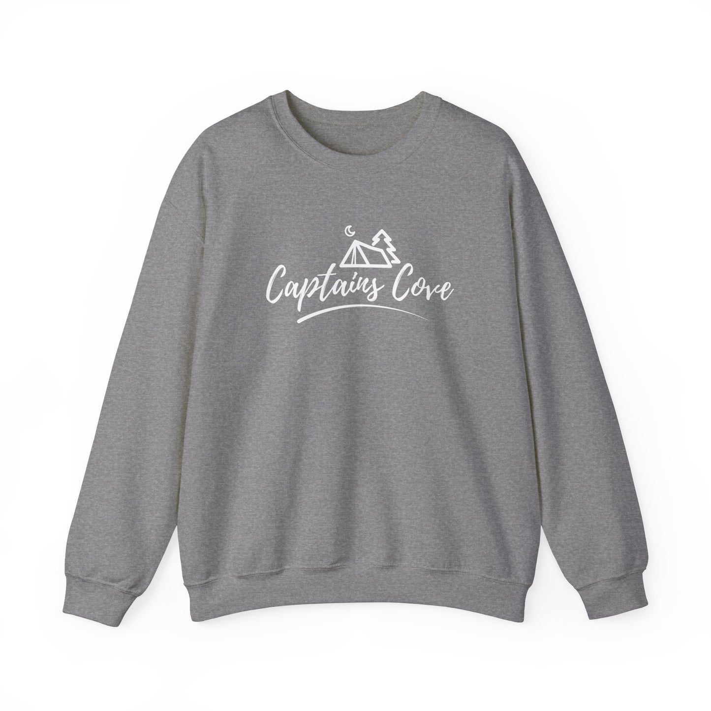 Classic Logo (White) Unisex Heavy Blend™ Crewneck Sweatshirt