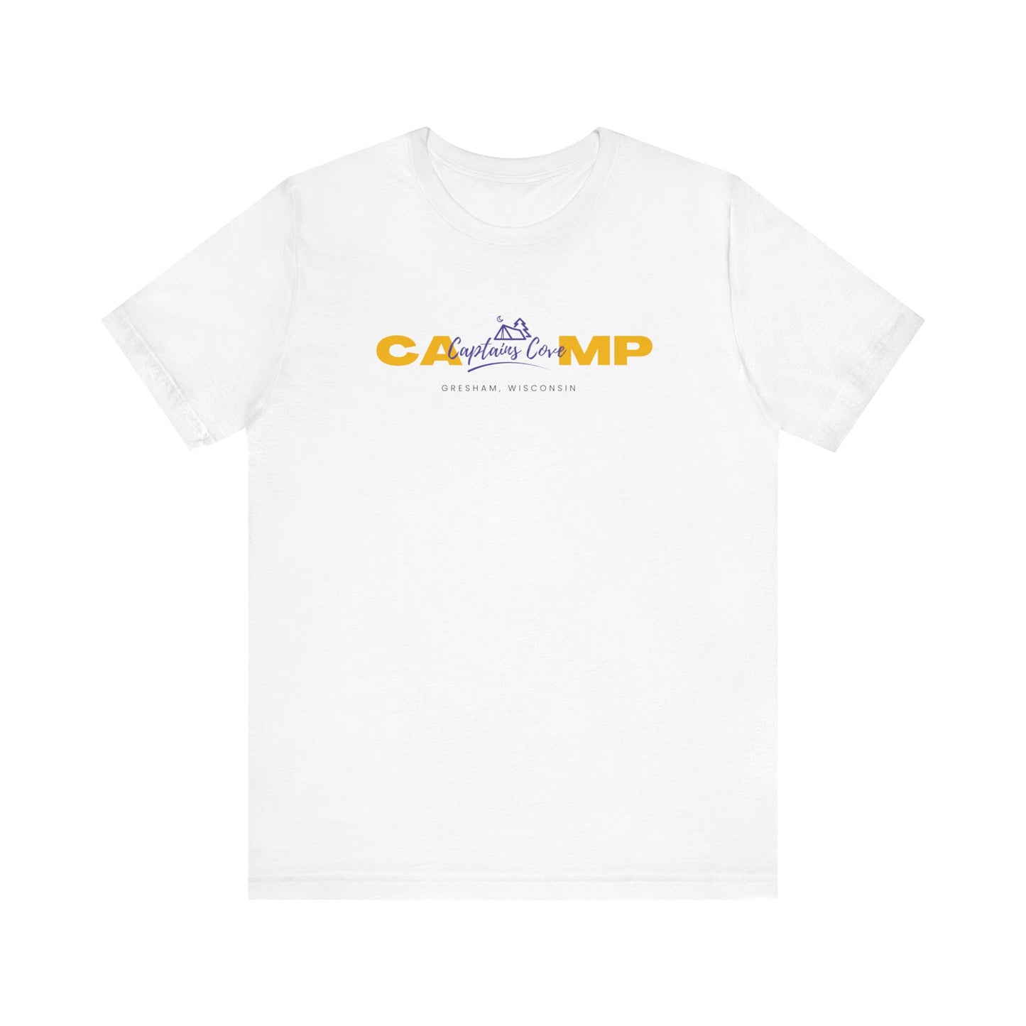 Yellow & Purple Logo - Unisex Jersey Short Sleeve Tee
