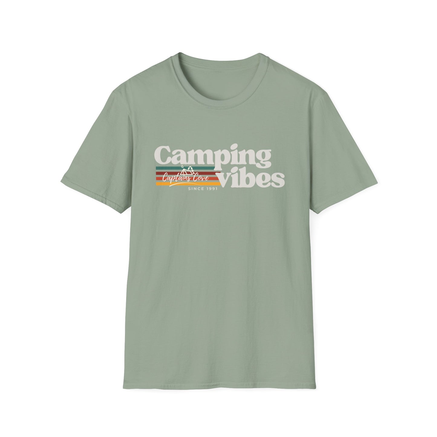 Camping Vibes Unisex Softstyle T-Shirt