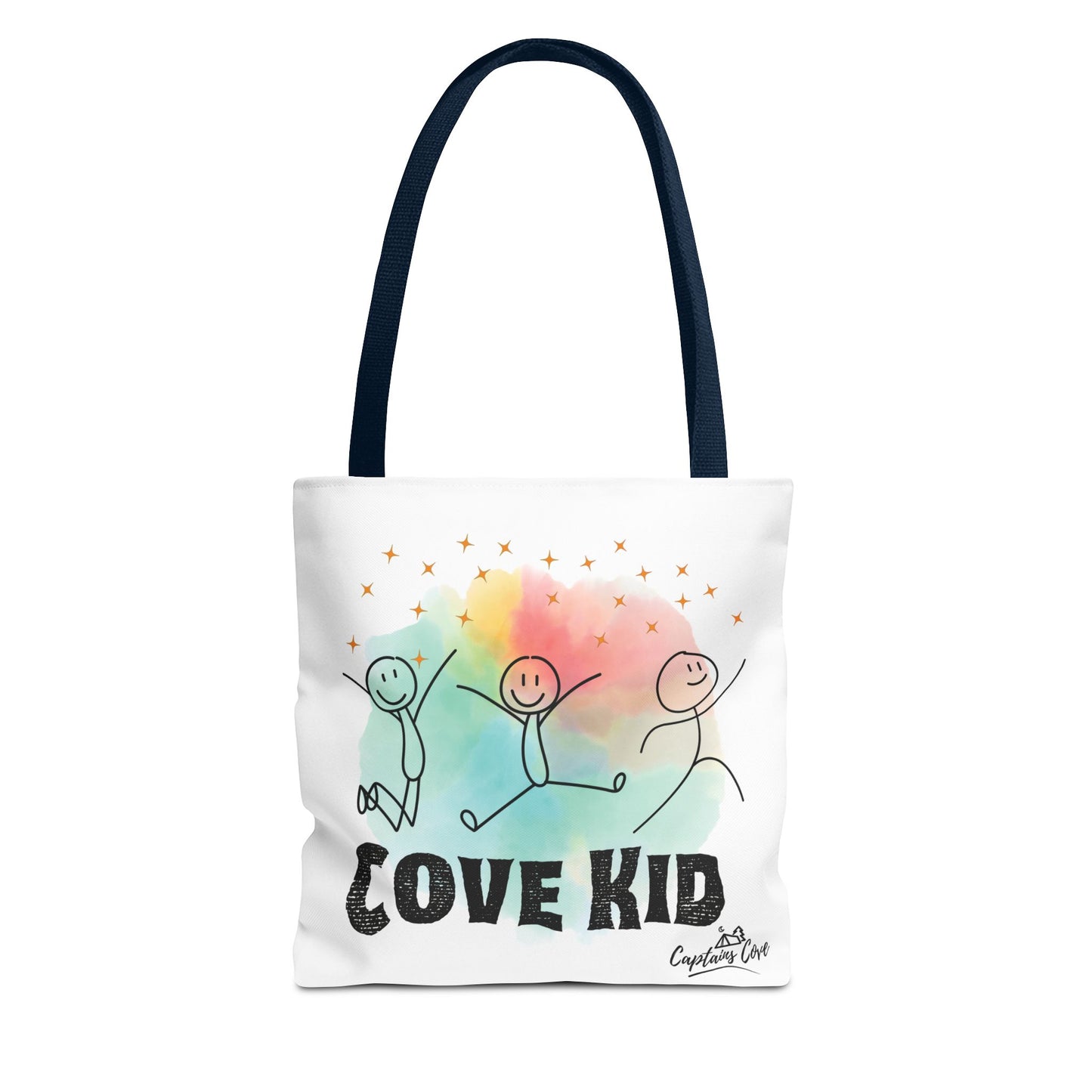 White Kid Tote Bag (AOP)