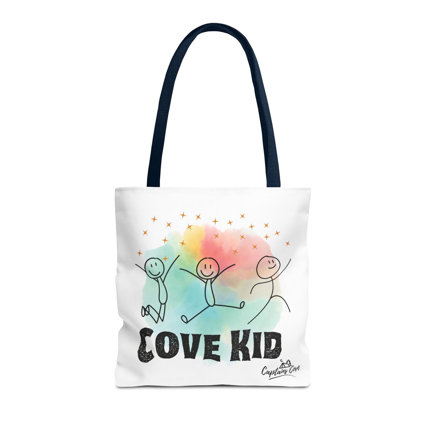 White Kid Tote Bag (AOP)