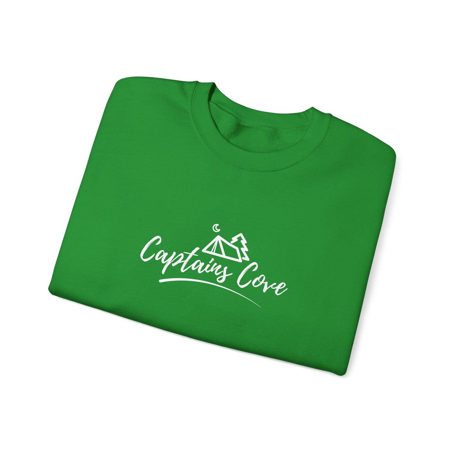 FREE SHIPPING: Classic Logo (White) Unisex Heavy Blend™ Crewneck Sweatshirt