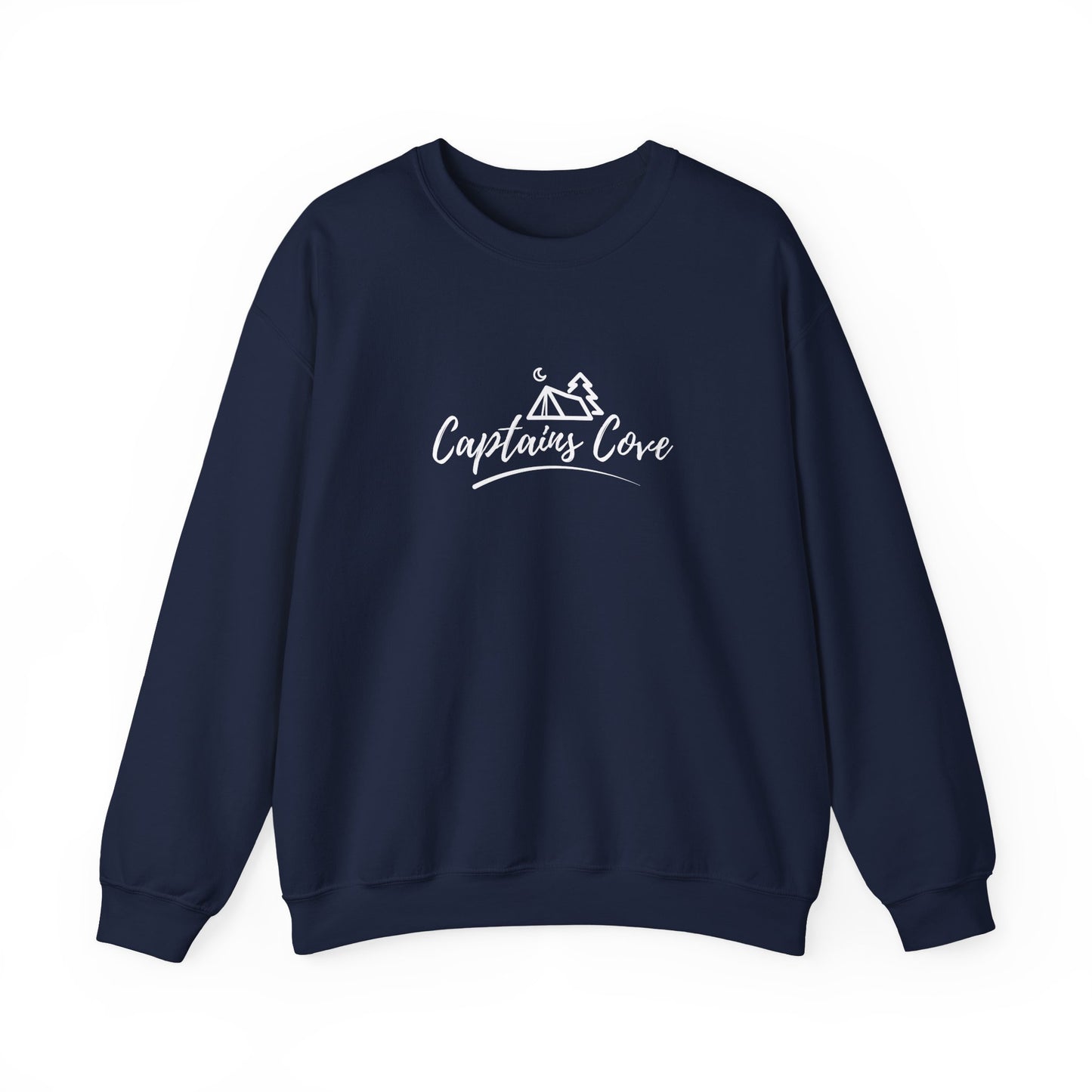 FREE SHIPPING: Classic Logo (White) Unisex Heavy Blend™ Crewneck Sweatshirt