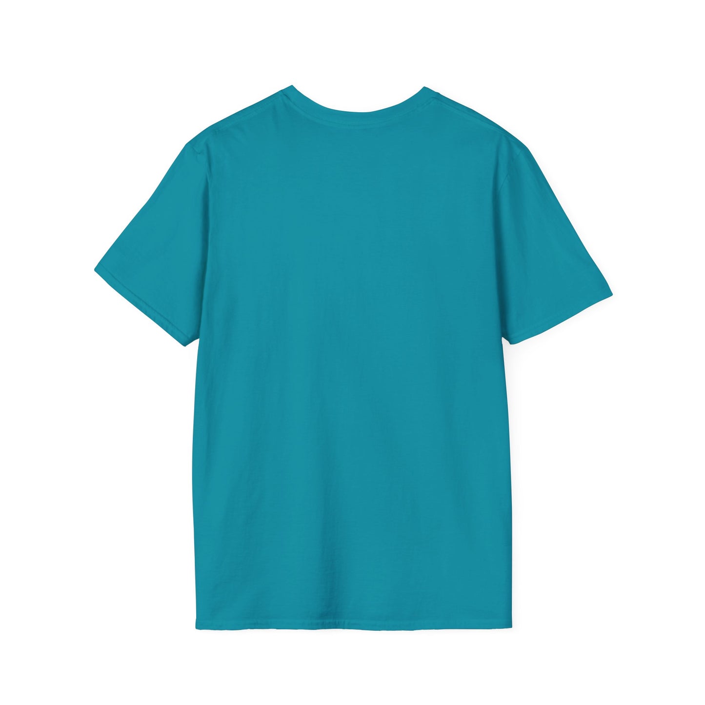 Camping Friends B&W- Unisex Softstyle T-Shirt