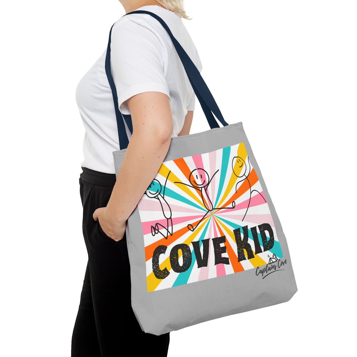 Gray Cove Kid Tote Bag (AOP)