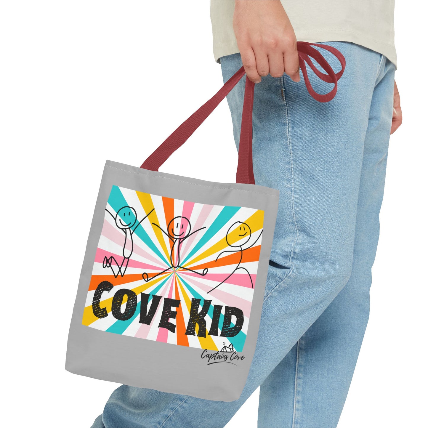 Gray Cove Kid Tote Bag (AOP)