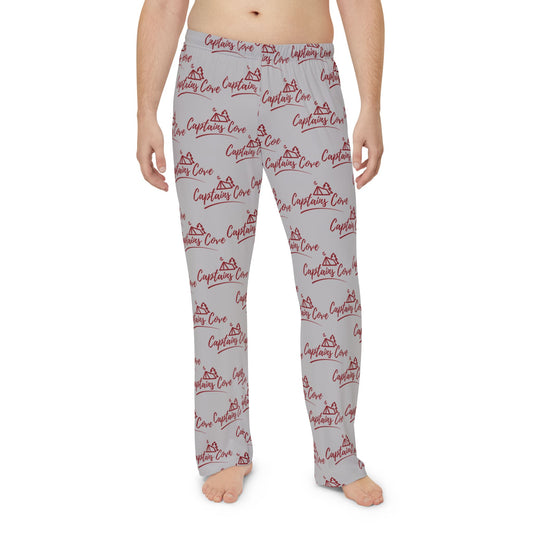 Men's Red & Grey Pajama Pants