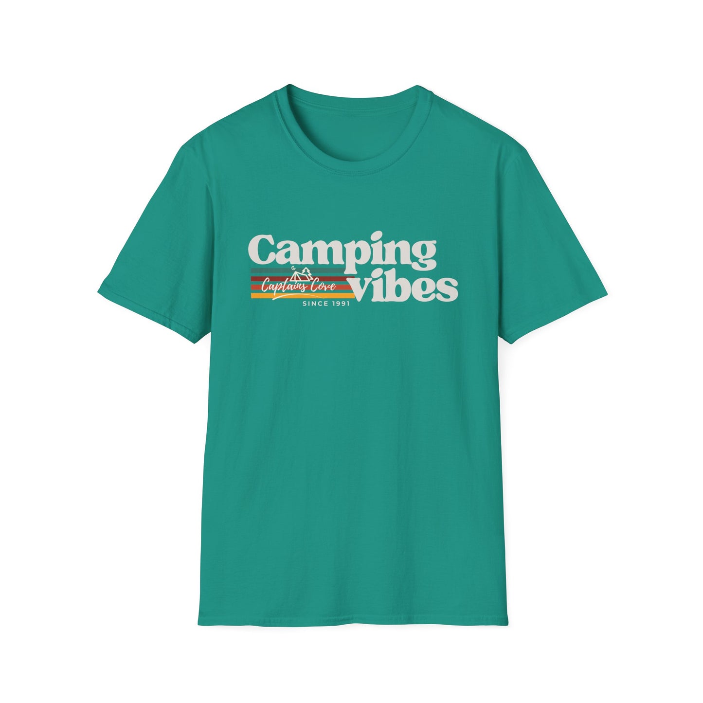 Camping Vibes Unisex Softstyle T-Shirt