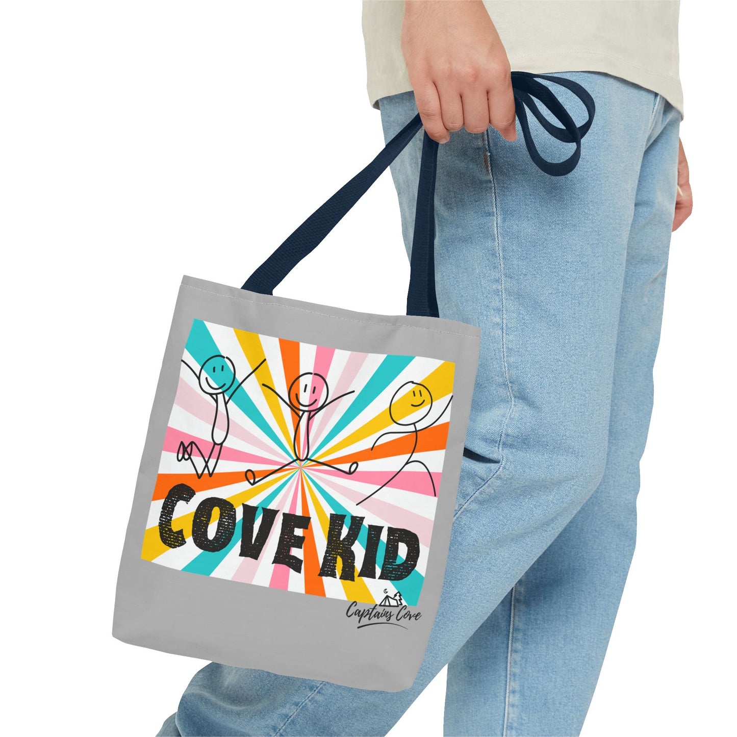 Gray Cove Kid Tote Bag (AOP)