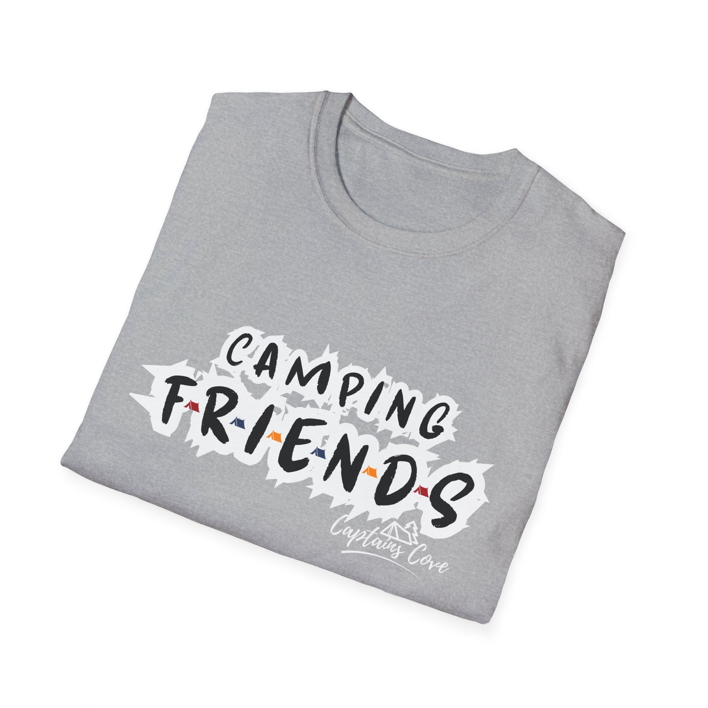 Camping Friends- Unisex Softstyle T-Shirt