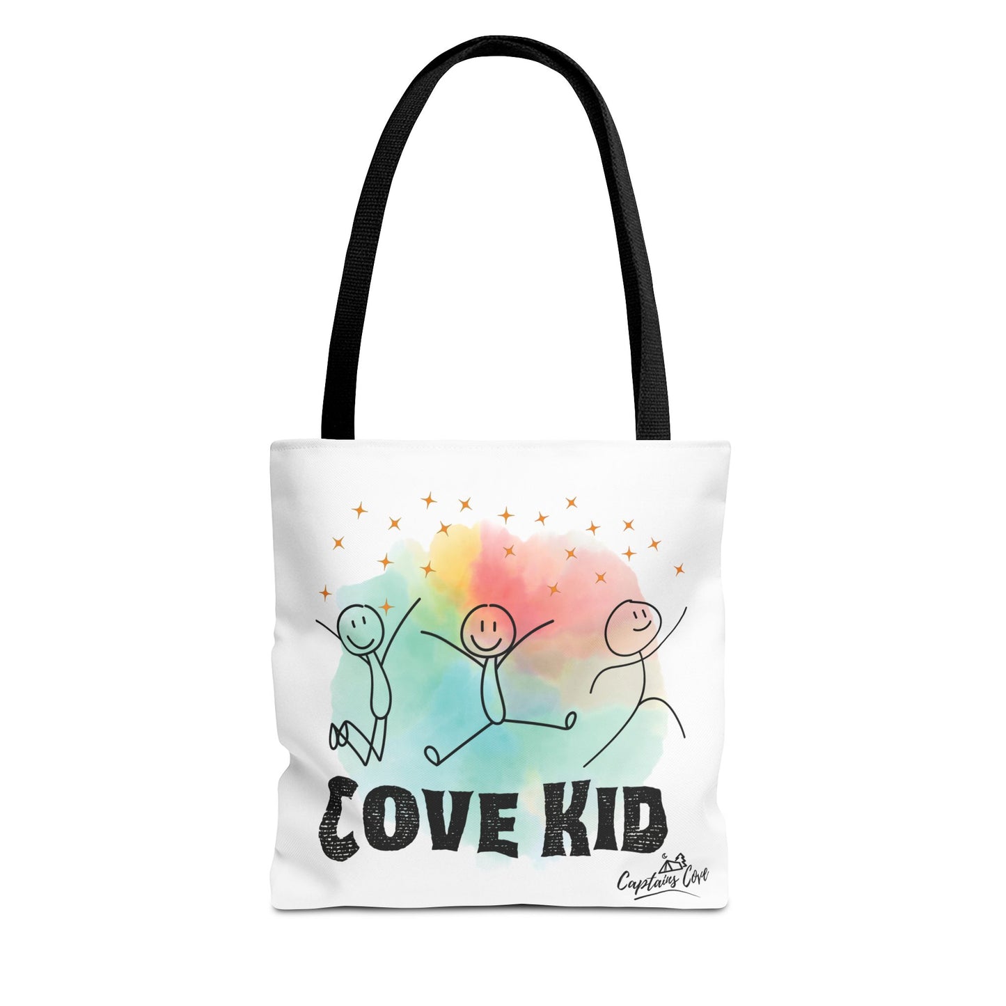 White Kid Tote Bag (AOP)