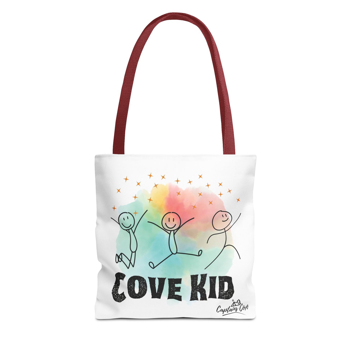 White Kid Tote Bag (AOP)