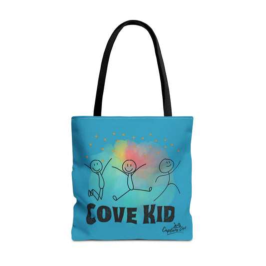 Blue Cove Kid Tote Bag (AOP)