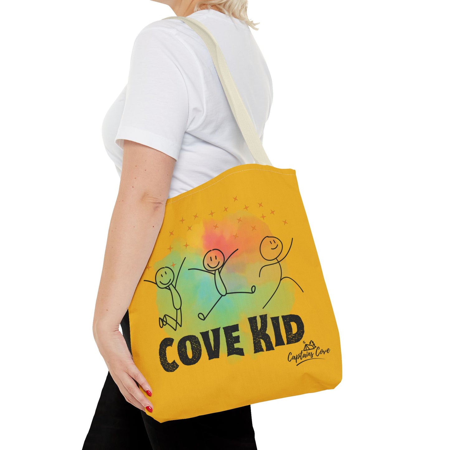 Yellow Kid Tote Bag (AOP)