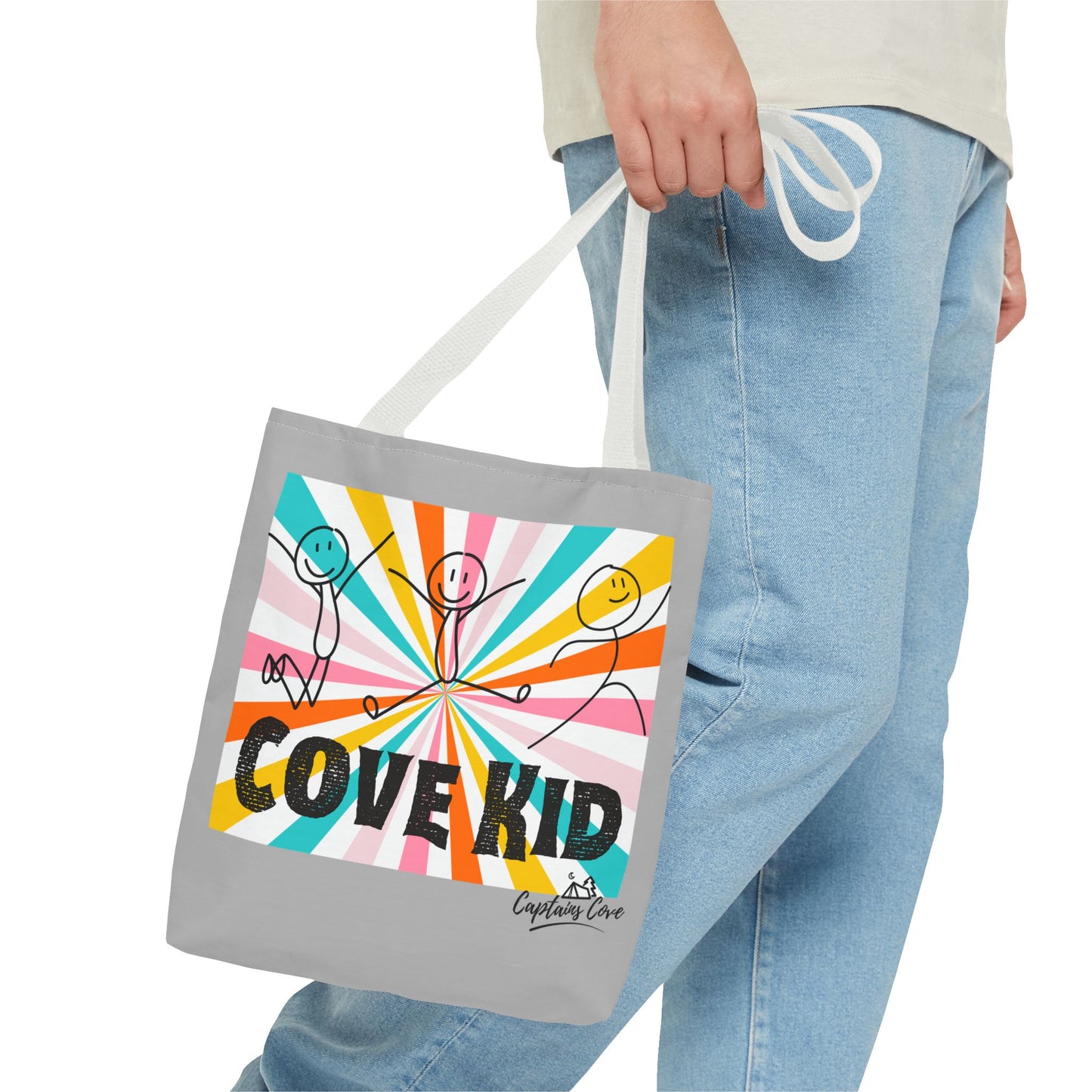 Gray Cove Kid Tote Bag (AOP)