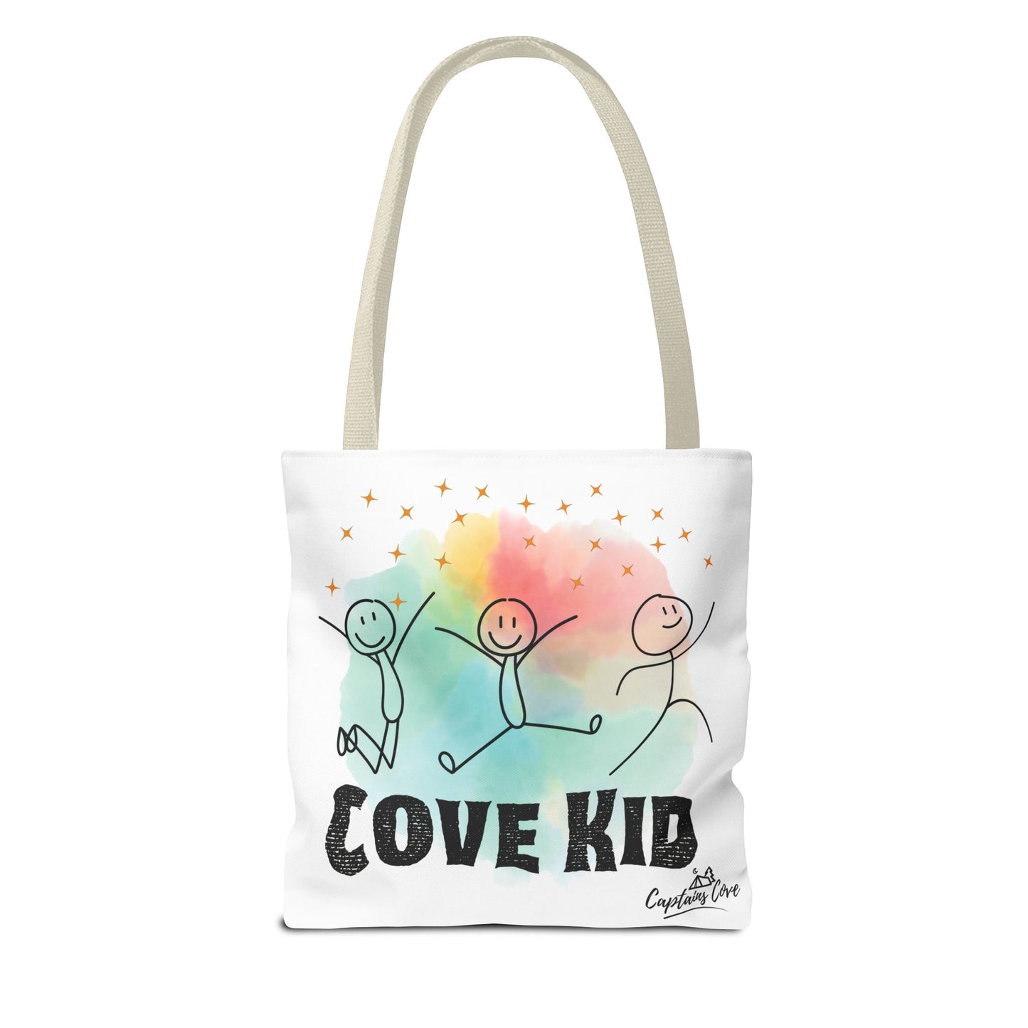 White Kid Tote Bag (AOP)