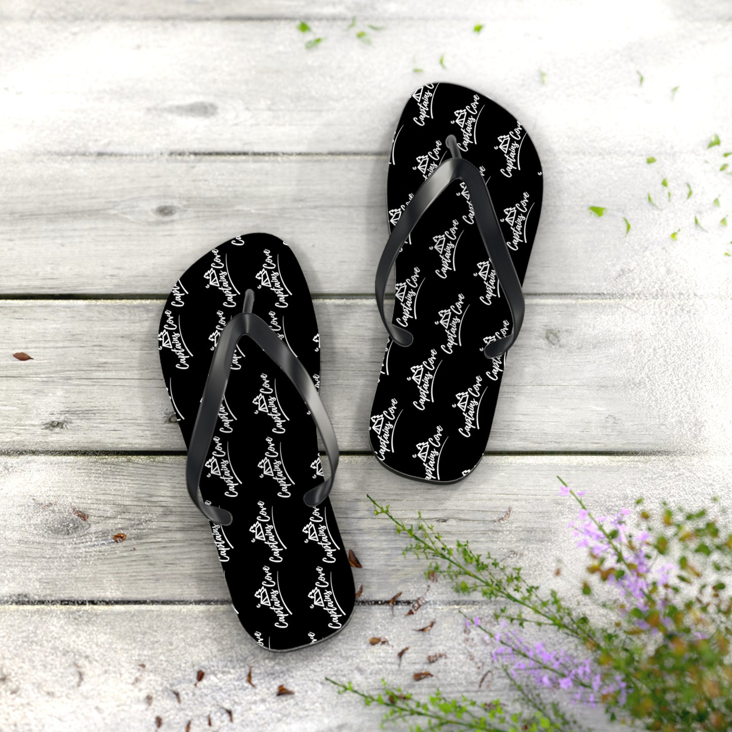 Classic Black Flip Flops