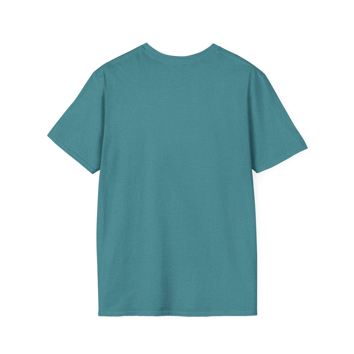 Camping Friends B&W- Unisex Softstyle T-Shirt