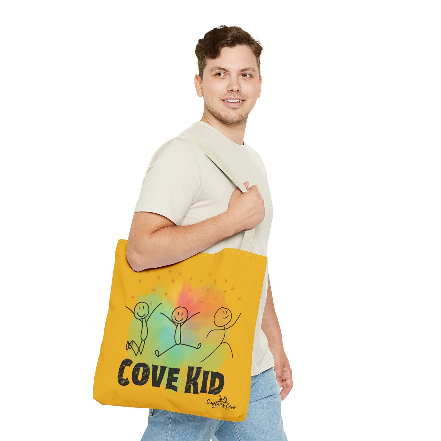 Yellow Kid Tote Bag (AOP)