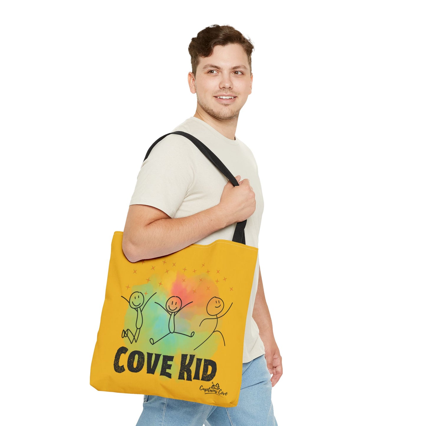 Yellow Kid Tote Bag (AOP)