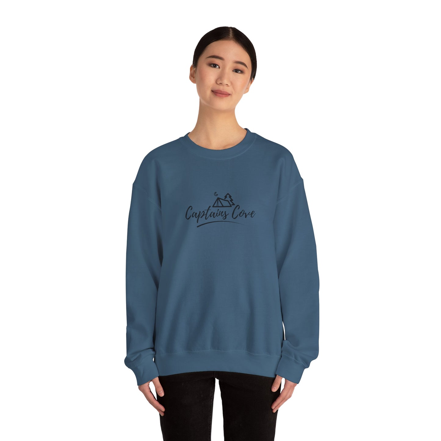 FREE SHIPPING: Classic Logo (Black) Unisex Heavy Blend™ Crewneck Sweatshirt