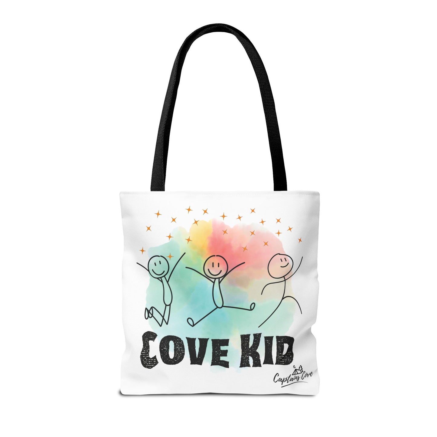 White Kid Tote Bag (AOP)