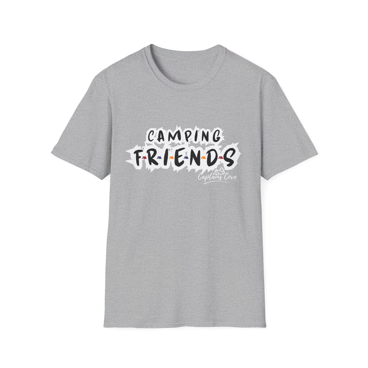 Camping Friends- Unisex Softstyle T-Shirt