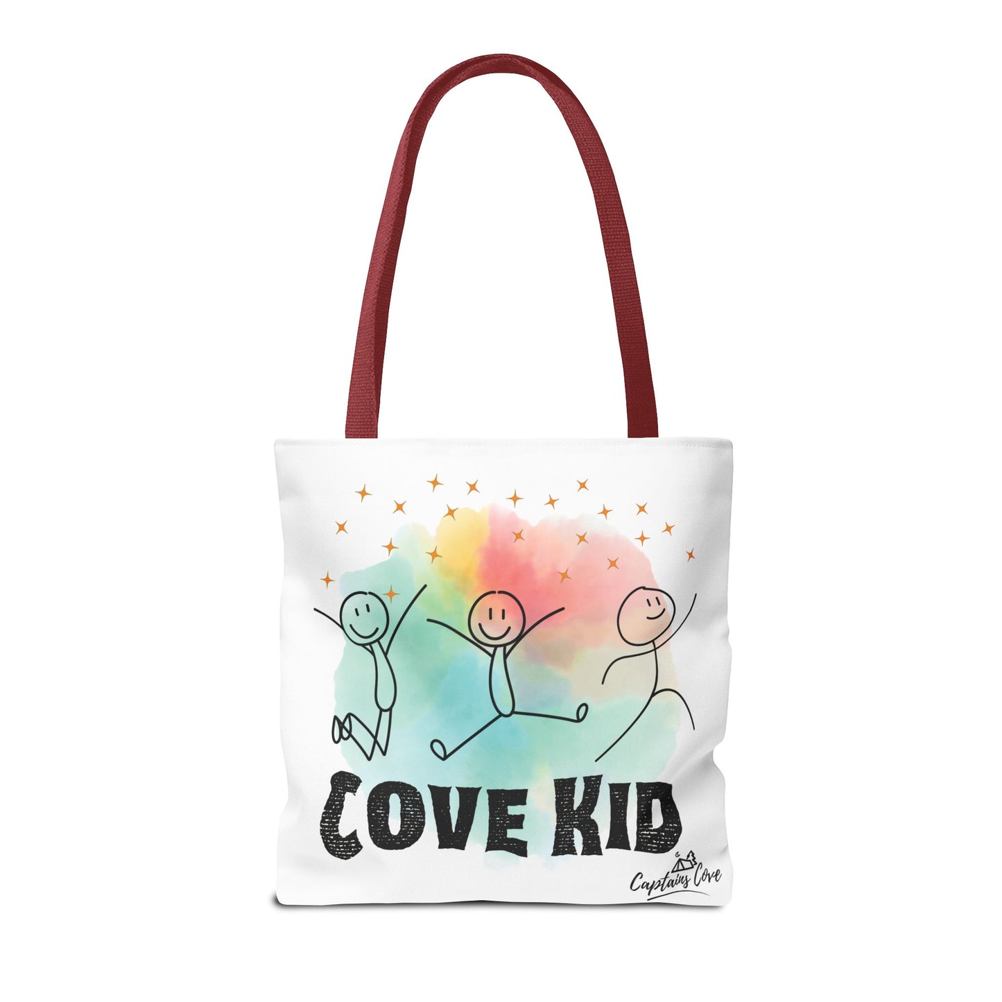 White Kid Tote Bag (AOP)