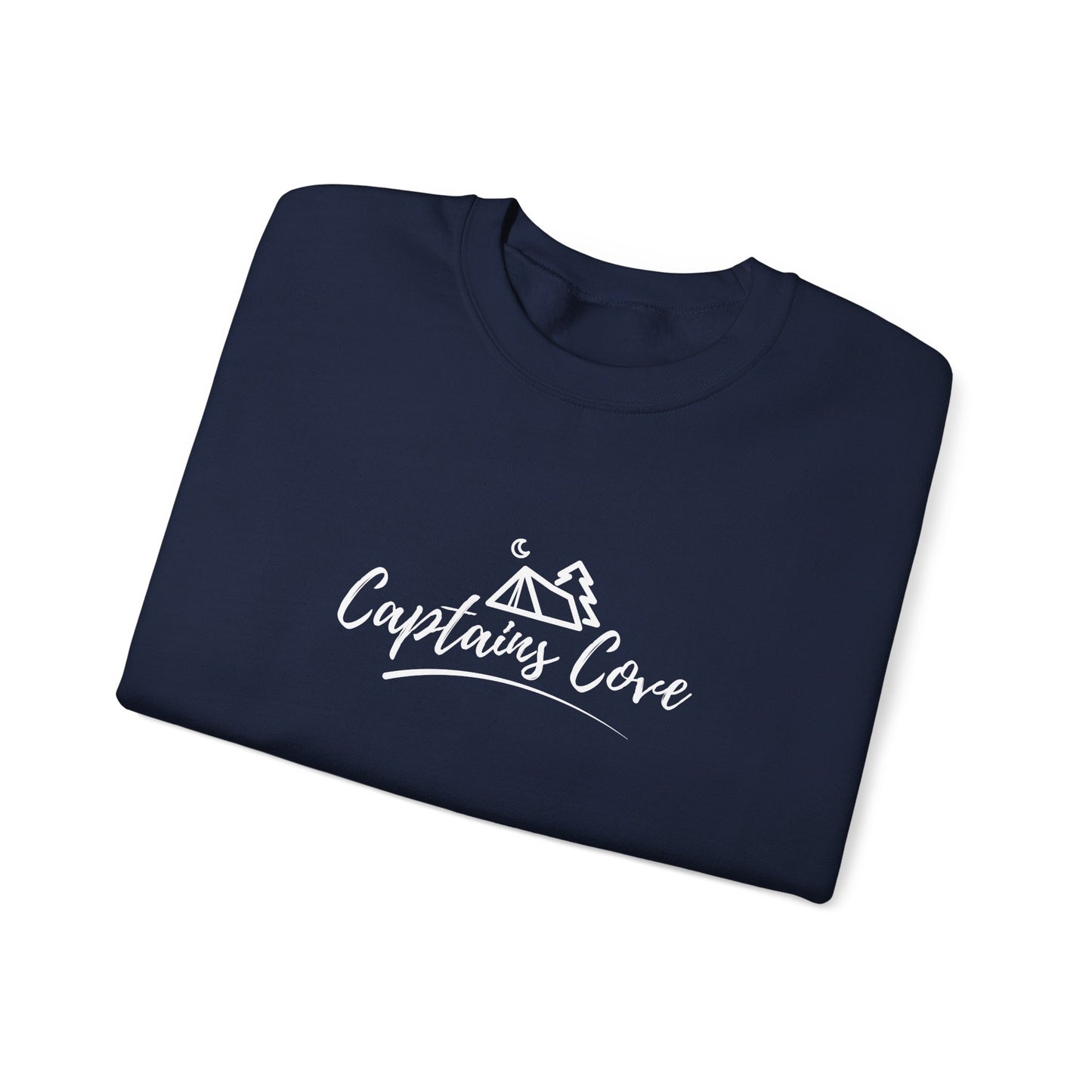 FREE SHIPPING: Classic Logo (White) Unisex Heavy Blend™ Crewneck Sweatshirt