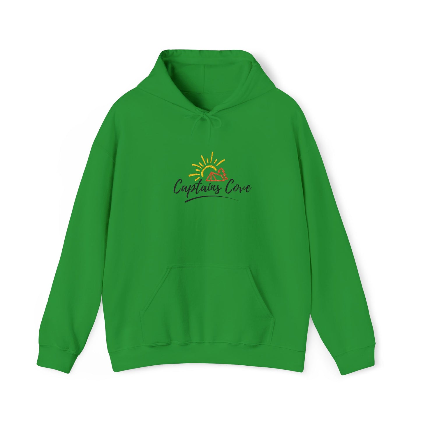 Dark Lettering- Embroidered Unisex Heavy Blend™ Hooded Sweatshirt