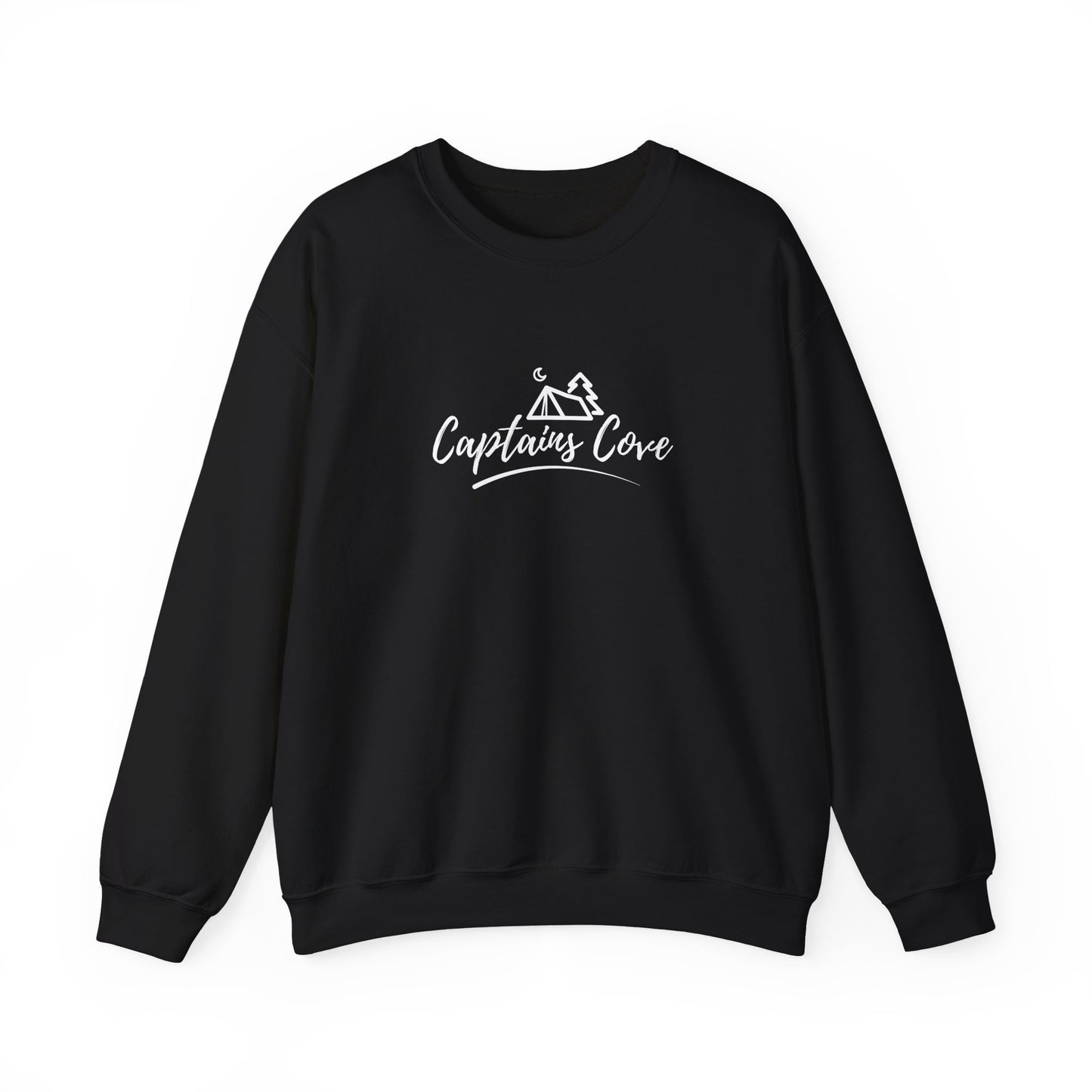 FREE SHIPPING: Classic Logo (White) Unisex Heavy Blend™ Crewneck Sweatshirt