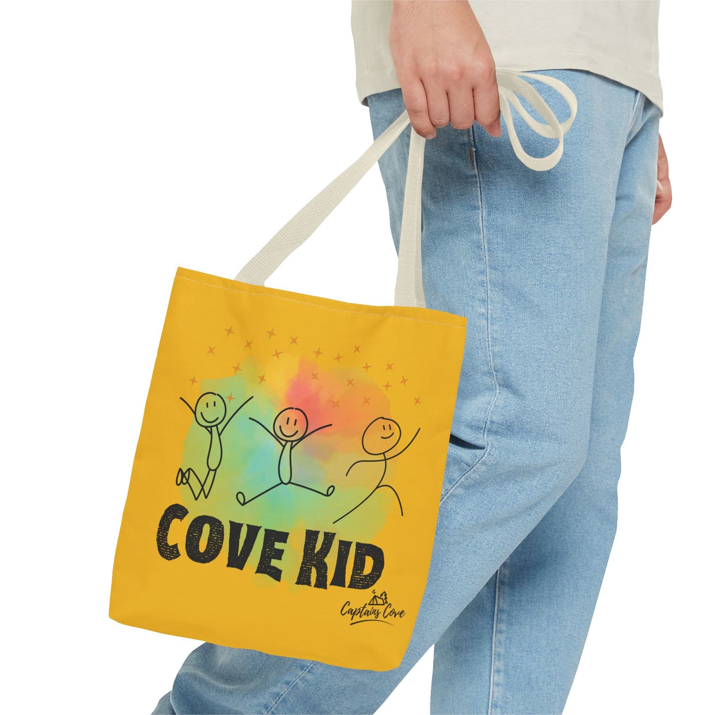 Yellow Kid Tote Bag (AOP)