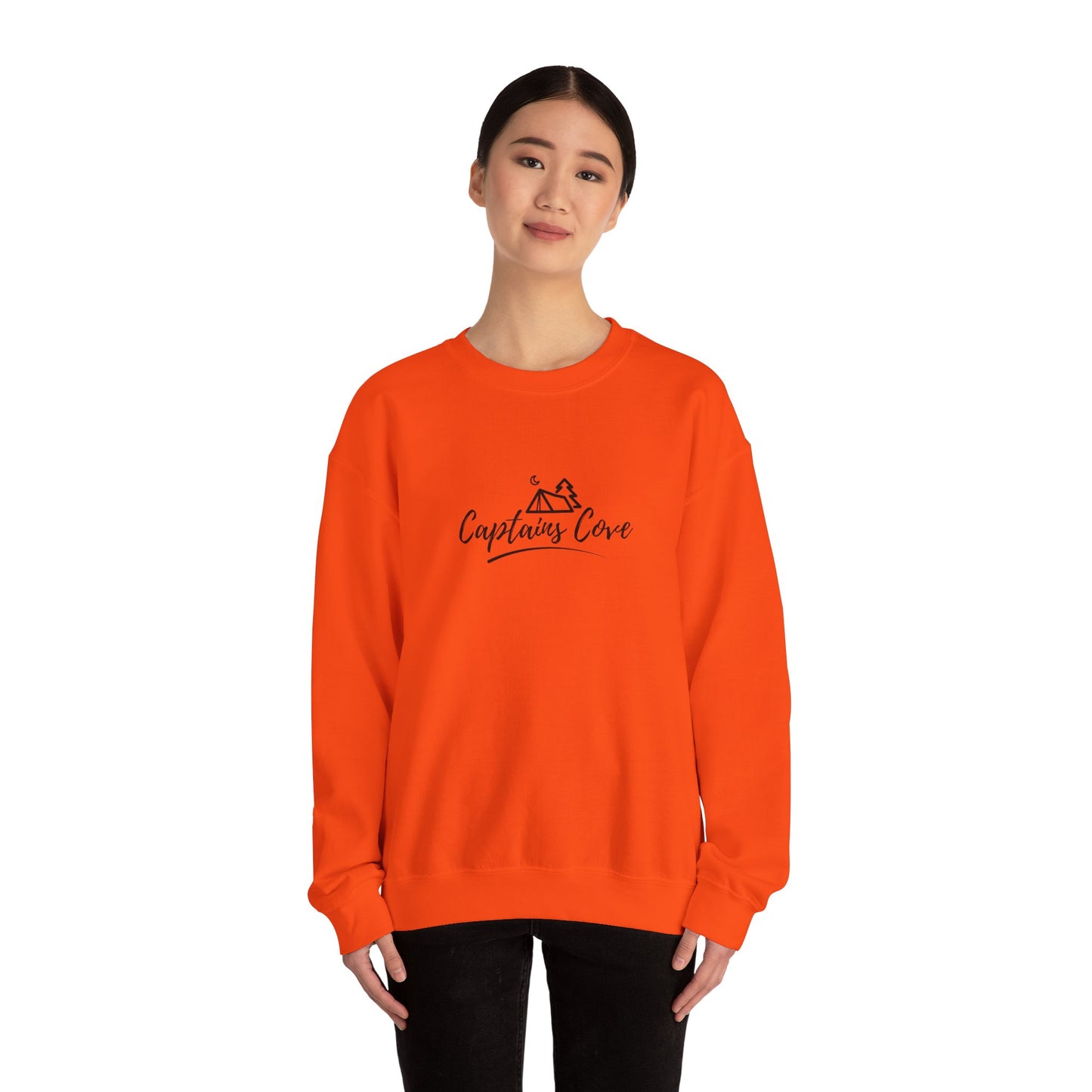 FREE SHIPPING: Classic Logo (Black) Unisex Heavy Blend™ Crewneck Sweatshirt