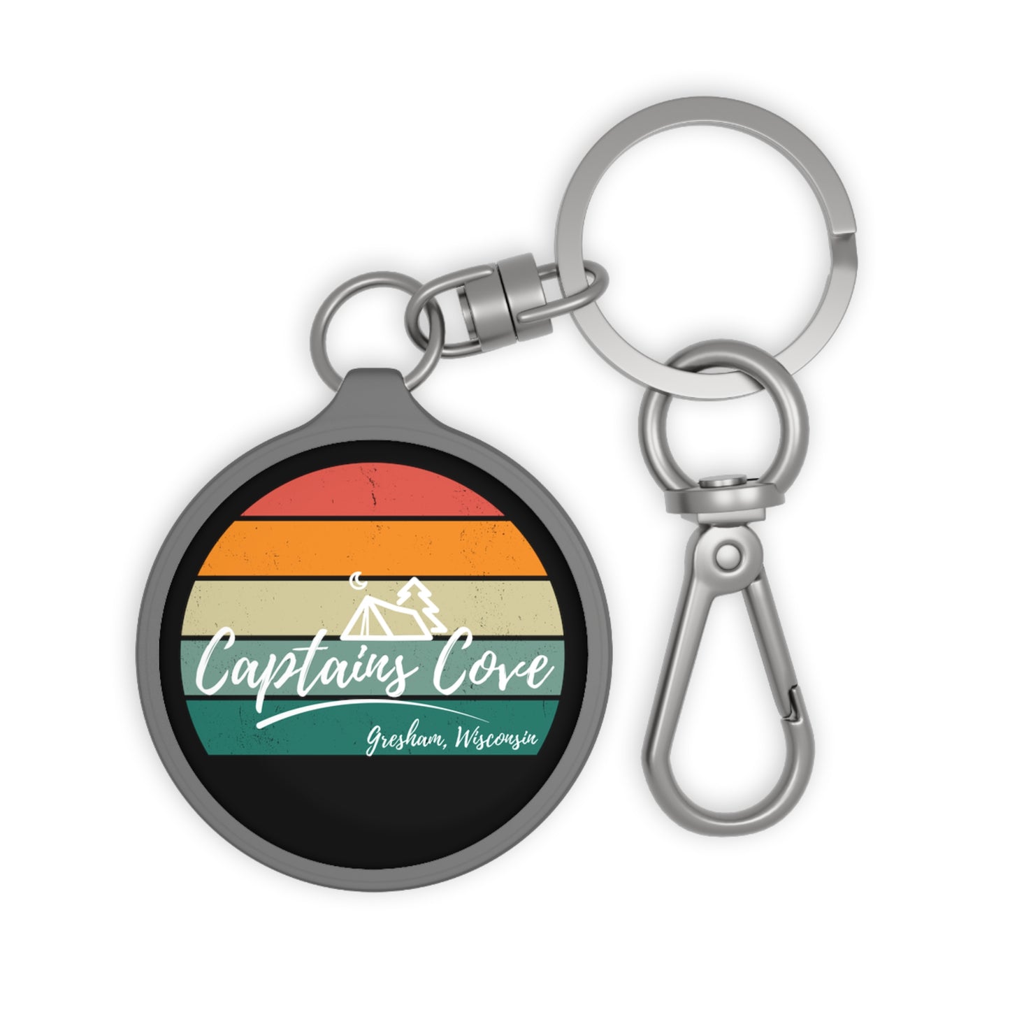 Keyring Tag - Black